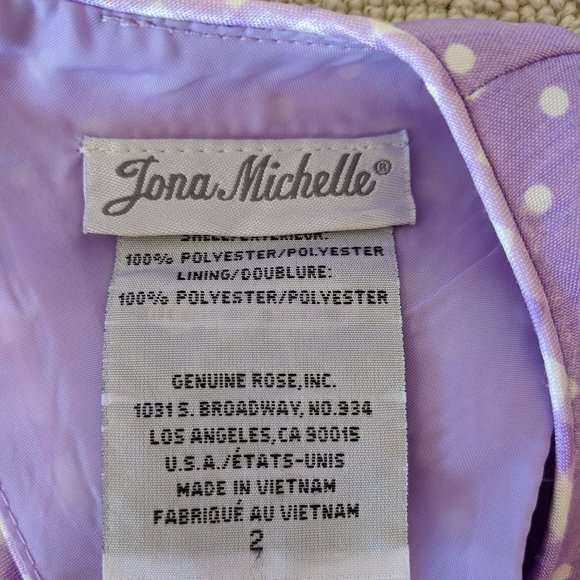 Pretty Girls Size 2T Jona Michelle Fancy Dress - Picture 7 of 7